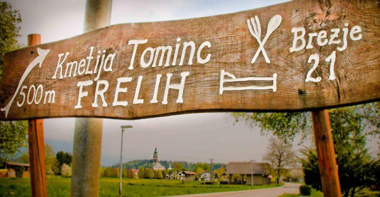 Tourist Farm Tominc Villa Brezje Luaran gambar